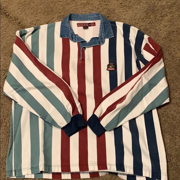 Retro long sleeve striped shirt - Picture 4 of 4